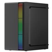 Gabinete Acteck Mini Torre Fusion II GI440 Max MB M-ATX 1xUSB 3.0 Advanced Series Negro