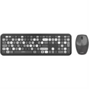 Kit Teclado y Mouse Acteck Creator Chic Colors MK475 Inalámbrico 2xBaterías AAA Incluidas Color Gris