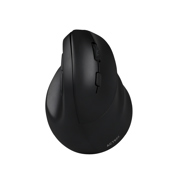 Mouse Vertical Virtuos Acteck Fitt MI520/2.4GHz+2Modos BT/Hasta 2400DPI/7Botones/Ergonómico/Recargable/Advanced Negro