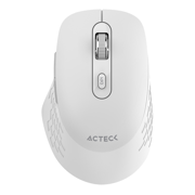 Mouse Inalámbrico Acteck  Optimize Flow MI480/2.4GHz/Hasta 1600DPI Blanco
