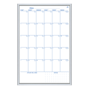 Planeador Alfra mensual metálico clásico 60 × 40 cm