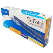 Boligrafo Azor Pin Point UltraFino Redondo Punta Aguja Fina 0.5 mm Color Azul C/12