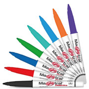 Marcador Magistral Azor Didáctico Punto Fino Estuche c/8 Colores Surtidos