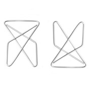 Clip Baco Gigante #1 Zincado Caja c/12 clips