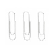 Clip Niquelado Baco #2 Paquete c/10 Cajas c/100 Clips c/u