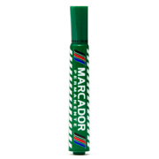 MARCADOR BACO PERMANENTE PLASTICO VERDE C/12