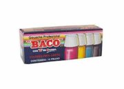 PINTURA BACO P/CARTEL 20ML CAFE #57-A PQTE/10