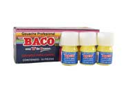 PINTURA BACO P/CARTEL 20ML AMARILLO PASTEL C/10