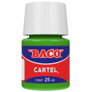Pintura Cartel Baco 62 Verde Amarillento 25 ML