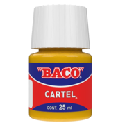 Pintura Cartel Baco 51 Amarillo Medio 25ml