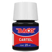 Pintura Cartel Baco 73 Negro 25ml