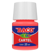Pintura Cartel Neón Baco 06 Bermellón Radiante 25ml