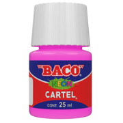 Pintura Cartel Neón Baco 07 Rosa Mexicano F 25ml