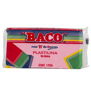 PLASTILINA BACO MARQUETA 180GR ROSA No.53