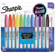 Marcador Sharpie Game Blister C/12 + Cards