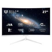 Monitor Gamer Balam Rush Curvo 27 VA / Andromeda MAG27Y Balam Rush Legend Blanco