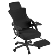 Silla Gamer Balam Rush Power Rush Mesh Soporta hasta 100 kg Marco y Malla Negra