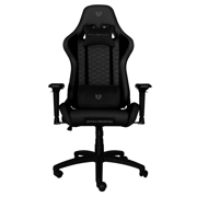 Silla Gamer Balam Rush Thunder V2 / Tela y Piel Reclinable / hasta 150 Kgs Ajuste 4D / Negro