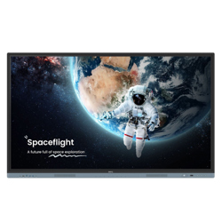 Pantalla BenQ RM8604 Interactiva IR Anti-Germenes 86" 4K UHD 3840x2160 50 Puntos Touch Android 13