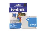 Tinta Brother LC51C Rendimiento 400 Páginas MFC240C/DCP130C Color Cian