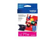 Tinta Brother LC71M Rendimiento 300 Páginas Color Magenta