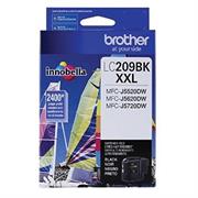 Tóner Brother LC209BK Rendimiento 2400 Páginas MFCJ5720DW/MFCJ5620D Color Negro