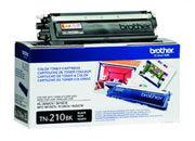Tóner Brother TN210BK Rendimiento 2200 PáginasTN210BK Color Negro