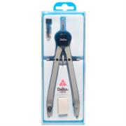 Compás Barrilito Delta Precisión Brazo Largo Estuche