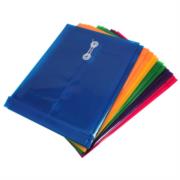 Sobre Barrilito Plástico con Hilo Oficio Vertical Colores Surtidos Paq C/12 Pzas