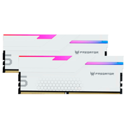 Memoria Biwin DIMM DDR5 Predator Hermes RGB Gaming 48GB (2X24GB) Blanco 7200 M