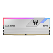 Memoria RAM Biwin Predator VESTA II DDR5 6000MHz CL32 32GB (2x16GB) Color Plata