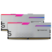 Memoria Biwin DIMM DDR5 Predator Hermes RGB Gaming 32GB (2X16GB) Plata 7200 MT/S CL34