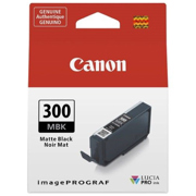TINTA CANON PFI-300 MATE NEGRO MBK PARA IMPRESORA PRO-300