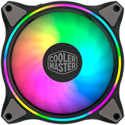Ventilador para Gabinete Cooler Master MasterFan MF120 Halo 120mm ARGB 650-1800 RPM Color Negro