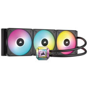 Enfriamiento Líquido Corsair para CPU iCUE H170i Elite Capellix XT 420mm RGB Compatible S 1200 1700 AM4 AM5 Color Negro