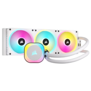 Enfriamiento Liquido Corsair para CPU iCUE Link H150i AIO 360mm RGB Compatible S 1700 1851 AM4 AM5 Color Blanco