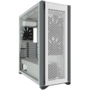 Gabinete Corsair 7000D AirFlow Full Torre EATX ATX mATX ITX Cristal Templado Blanco Sin Fan Sin Fuente