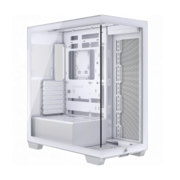 Gabinete Corsair 3500X Semi Tower EATX ATX mATX ITX Cristal Templado Sin Fuente Sin Fan Cables Ocultos Color Blanco