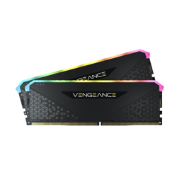 Memoria RAM Corsair Vengeance RGB RS 16GB (2x8GB) DDR4 3600MHz DIMM XMP Negro CL18