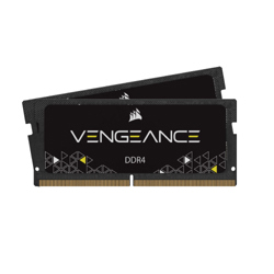 Memoria RAM Corsair Vengeance 64GB (2x32GB) DDR4 2933Mhz SODIMM Black 1.2V CL19