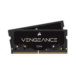 Memoria RAM Corsair Vengeance 64GB (2x32GB) DDR4 3200Mhz SODIMM Black 1.2V CL22