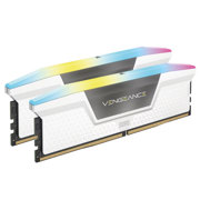 Memoria RAM Corsair Vengeance RGB 64GB (2x32GB) 6000MHZ DDR5 UDIMM XMP Color Blanco CL30