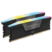 Memoria DIMM DDR5 Corsair (CMH64GX5M2B6000C40) Vengeance 64GB (2x32GB) 6000MHz CL40 Negro RGB