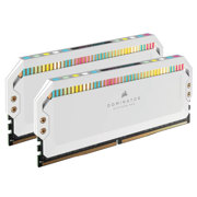 Memoria RAM Corsair Dominator Platinum RGB 64GB (2x32GB) 5200Mhz DDR5 UDIMM XMP Color Blanco CL40