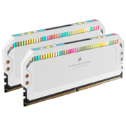 Memoria RAM Corsair Dominator Platinum RGB 32GB (2x16GB) 5600Mhz DDR5 UDIMM XMP Color Blanco CL36