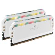 Memoria RAM Corsair Dominator Platinum RGB 32GB (2x16GB) 5200Mhz DDR5 UDIMM XMP Color Blanco CL40