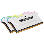Memoria RAM Corsair Vengeance RGB Pro SL 16GB (2x8GB) 3600Mhz DDR4 UDIMM XMP Color Blanco CL18