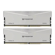 Memoria RAM Corsair Acer Predator PALLAS II 64GB (2x32) 6000Mhz DDR5 ECC UDIMM XMP Disipador Color Plata CL30