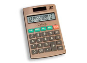 CALCULADORA CELICA BOLSILLO 12 DIGITOS DUAL+CARTERA