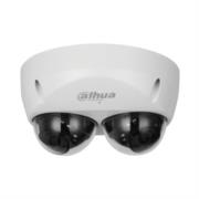 Camara IP Dahua Domo Doble Sensor Resolucion de 4 MP Lente 2.8 mm  95 IR 30 mts IA WizMind Deteccion Facial Proteccion p
